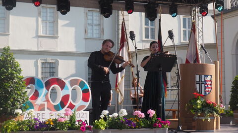 Feierlichkeiten im Schloss Fasanerie in Eichenzell